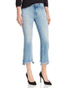 J Brand Selena Mid Rise Crop Bootcut Jeans In Orion