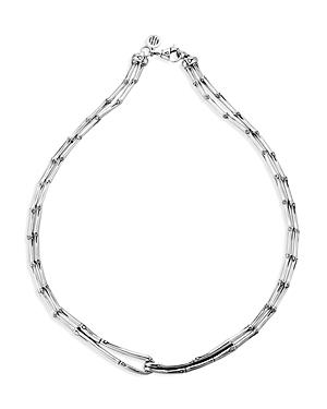 John Hardy Bamboo Sterling Silver Necklace, 17