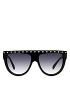 Celine Women's Embellished Flat Top Aviator Sunglasses, 58mm