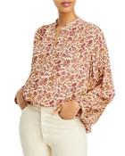Vanessa Bruno Ned Long Sleeve Floral Paisley Blouse