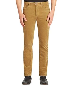 Monfrere Velvet Slim Straight Jeans In Oak