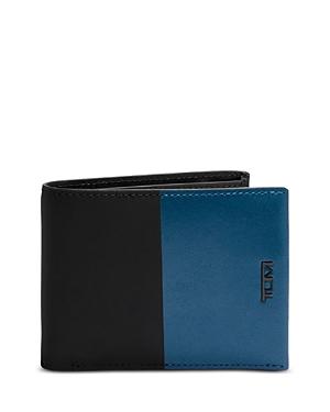 Tumi Nassau Leather Color Blocked Double Billfold