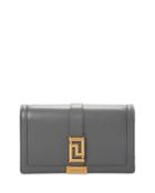 Versace Greca Goddess Leather Chain Wallet