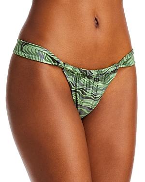 Cult Gaia Manon Printed Bikini Bottom