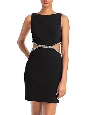 Aqua Cutout Mini Dress - 100% Exclusive