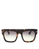 Tom Ford Women's Renee Flat Top Sunglasses, 52mm