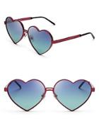 Wildfox Lolita Heart Sunglasses