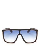 Givenchy Bridges Aviator Sunglasses, 57mm