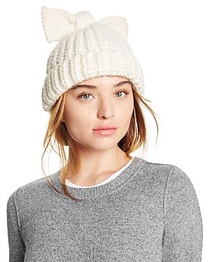 Federica Moretti Knit Hat With Bow