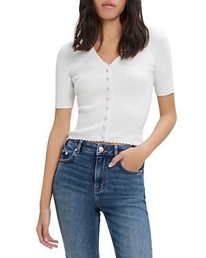 Maje Mani Ribbed Top