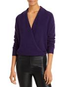 C By Bloomingdale's Crossover Cashmere Sweater - 100% Exclusive