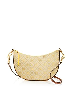Tory Burch T Monogram Mini Jacquard Hobo