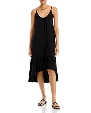 Aqua Jersey High Low Midi Dress - 100% Exclusive