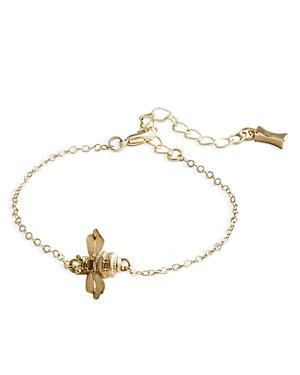 Ted Baker Bumble Bee Charm Chain Bracelet