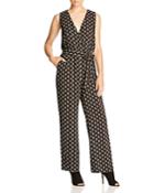 Cupcakes And Cashmere Chanelle Printed Jumpsuit