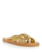 Jimmy Choo Women's Tropica Knotted Slide Sandals