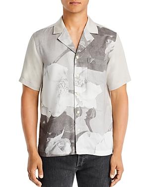 Soulland Orson Abstract Print Short Sleeve Shirt