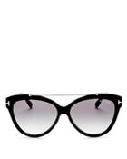 Tom Ford Cat Eye Sunglasses, 57mm