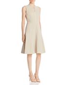 Lafayette 148 New York Rochelle Seamed Fit-and-flare Dress