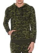 2(x)ist Camouflage Terry Pullover Hoodie Lounge Sweatshirt