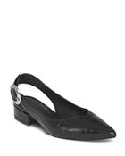 Whistles Women's Cora Embossed Leather Slingback Pumps