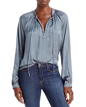 Bella Dahl Tie Neck Blouse