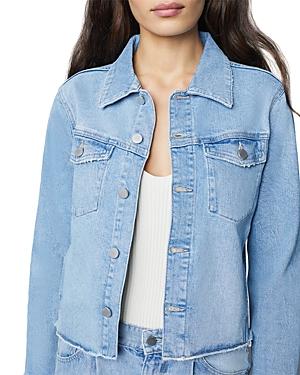 Dl1961 Vika Denim Jacket In Lt. Seaglass
