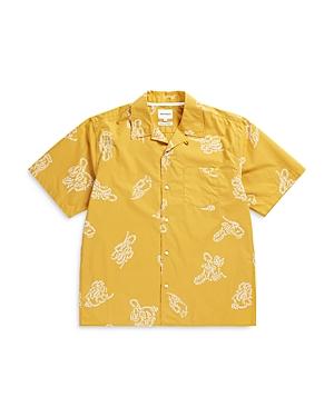 Norse Projects Carsten Floral Print Short Sleeve Shirt