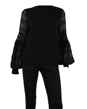 Sioni Mixed Media Sweater