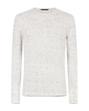John Varvatos Collection Melange Henley Tee