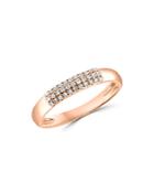 Bloomingdale's Diamond Pave Stacking Band In 14k Rose Gold, 0.10 Ct. T.w. - 100% Exclusive