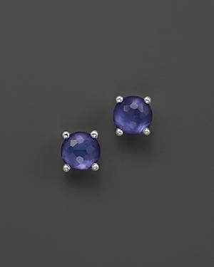 Ippolita Rock Candy Mini Stud Earrings In Viola