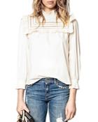 Zadig & Voltaire Trace Cotton Tunic Top