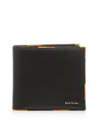 Paul Smith Stripe Edge Leather Bi-fold Wallet