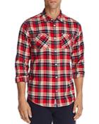 Flag & Anthem Red Plaid Regular Fit Flannel - 100% Exclusive