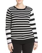 One A Plus Mixed Stripe Sweater