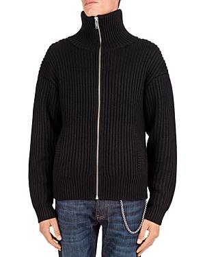 The Kooples Zip-front Turtleneck Sweater