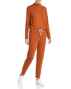 Monrow Mock Neck Jumpsuit