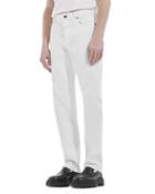 The Kooples Straight Fit White Jeans