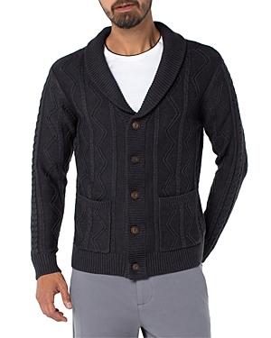 Liverpool Los Angeles Fisherman Cable Shawl Cardigan Sweater