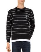 The Kooples Stripe & Guitar Sweatshirt