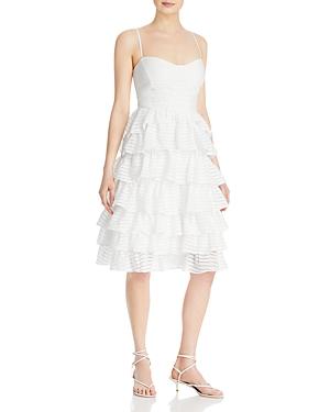 Bardot Ruffled Midi Dress
