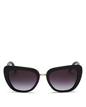 Dolce & Gabbana Gradient Butterfly Sunglasses, 53mm