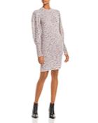 Aqua Balloon Sleeve Sweater Dress - 100% Exclusive