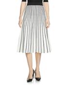 Maje Jibralto Striped Knit Skirt