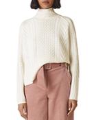 Whistles Merino-wool Cable Sweater