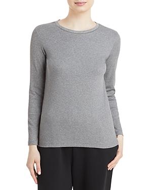 Fabiana Filippi Rib Neck Long Sleeve Tee