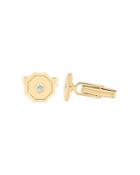 Bloomingdale's Men's Diamond Cufflinks In 14k Yellow Gold, 0.20 Ct. T.w. - 100% Exclusive