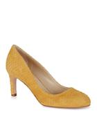 Hobbs London Sophia Snake Embossed Court Pumps