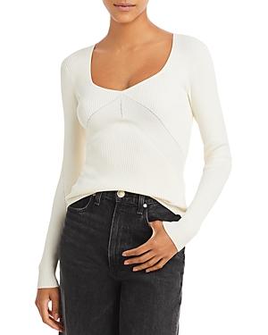 Rag & Bone Asher Directional Rib Knit Top